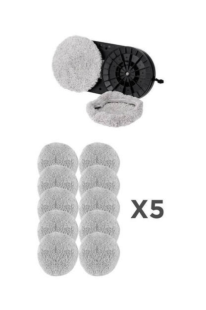 Cam Silme Temizleme Robotu Bezi 5 li Set (10 Adet) Mikro Fiber Yedek Bez